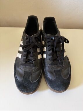 Adidas Men’s Samba Classic Sneaker Black/White/Gum Size 12 US
